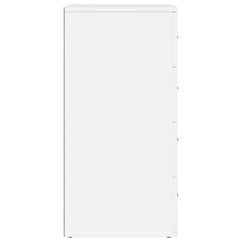 vidaXL Sideboards 2 pcs White 60x39x80 cm Engineered Wood