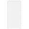 vidaXL Sideboards 2 pcs White 60x39x80 cm Engineered Wood