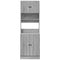 vidaXL Kitchen Cabinet Grey Sonoma 60x50x180 cm Engineered Wood