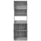 vidaXL Kitchen Cabinet Grey Sonoma 60x50x180 cm Engineered Wood
