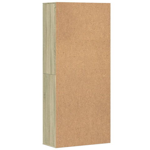 vidaXL Highboard Sonoma Oak 80x35x180 cm Engineered Wood