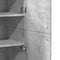 vidaXL Highboard Concrete Grey 80x35x180 cm Engineered Wood