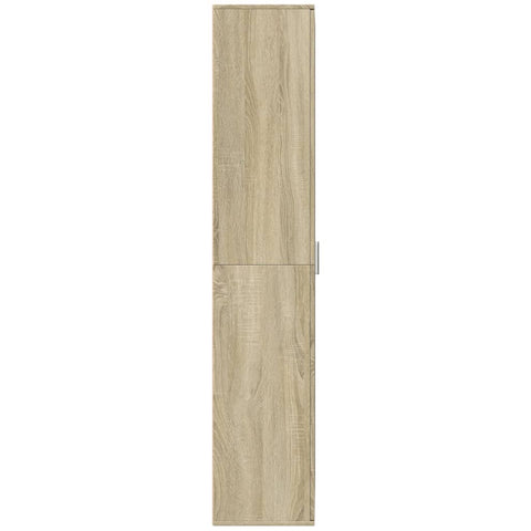 vidaXL Highboard Sonoma Oak 70x35x180 cm Engineered Wood
