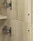vidaXL Highboard Sonoma Oak 70x35x180 cm Engineered Wood