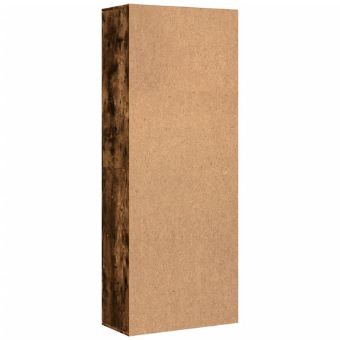 vidaXL Highboard Smoked Oak 70x35x180 cm Engineered Wood