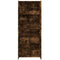 vidaXL Highboard Smoked Oak 70x35x180 cm Engineered Wood