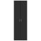 vidaXL Highboard Black 60x35x180 cm Engineered Wood