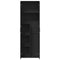 vidaXL Highboard Black 60x35x180 cm Engineered Wood