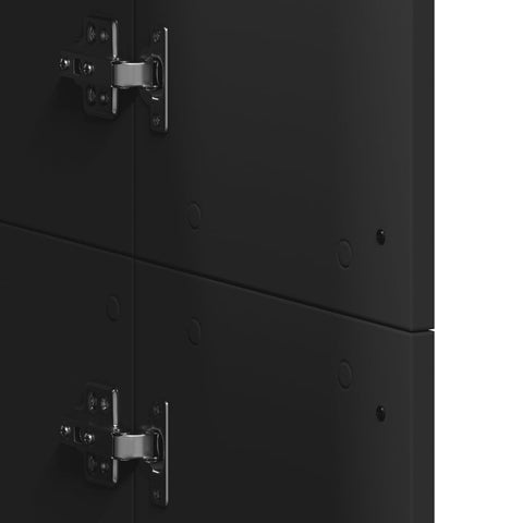 vidaXL Highboard Black 60x35x180 cm Engineered Wood