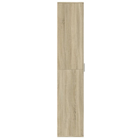 vidaXL Highboard Sonoma Oak 60x35x180 cm Engineered Wood
