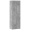 vidaXL Highboard Concrete Grey 60x35x180 cm Engineered Wood