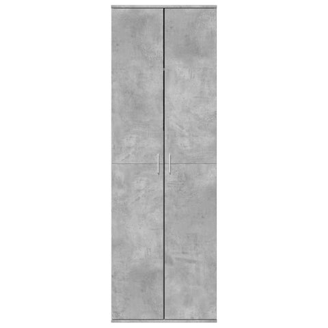 vidaXL Highboard Concrete Grey 60x35x180 cm Engineered Wood