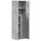 vidaXL Highboard Concrete Grey 60x35x180 cm Engineered Wood
