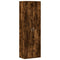 vidaXL Highboard Smoked Oak 60x35x180 cm Engineered Wood