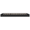 vidaXL Bed Frame without Mattress Black 75x190 cm Small Single Engineered Wood