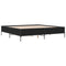 vidaXL Bed Frame without Mattress Black 200x200 cm