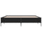 vidaXL Bed Frame without Mattress Black 200x200 cm