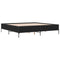 vidaXL Bed Frame without Mattress Black 180x200 cm Super King