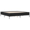 vidaXL Bed Frame without Mattress Black 180x200 cm Super King