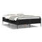 vidaXL Bed Frame without Mattress Black 135x190 cm Double