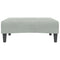 vidaXL Footstool Light Grey 77x55x31 cm Velvet