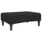 vidaXL Footstool Black 77x55x31 cm Velvet