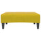 vidaXL Footstool Yellow 77x55x31 cm Velvet