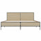 vidaXL Bed Frame without Mattress Sonoma Oak 120x190 cm Small Double