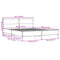 vidaXL Bed Frame without Mattress Sonoma Oak 120x190 cm Small Double