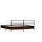 vidaXL Bed Frame without Mattress Brown Oak 140x200 cm