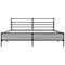 vidaXL Bed Frame without Mattress Grey Sonoma 160x200 cm