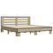 vidaXL Bed Frame without Mattress Sonoma Oak 200x200 cm