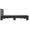 vidaXL Bed Frame without Mattress Black 120x200 cm