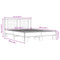 vidaXL Bed Frame without Mattress Black 120x200 cm