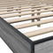 vidaXL Bed Frame without Mattress Grey Sonoma 140x190 cm