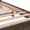 vidaXL Bed Frame without Mattress Brown Oak 160x200 cm