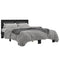 vidaXL Bed Frame without Mattress Black 140x200 cm