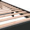 vidaXL Bed Frame without Mattress Black 135x190 cm Double