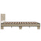 vidaXL Bed Frame without Mattress Sonoma Oak 135x190 cm Double