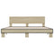vidaXL Bed Frame without Mattress Sonoma Oak 200x200 cm