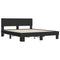 vidaXL Bed Frame without Mattress Black 160x200 cm