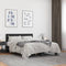vidaXL Bed Frame without Mattress Black 135x190 cm Double