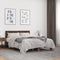 vidaXL Bed Frame without Mattress Brown Oak 140x190 cm