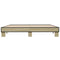 vidaXL Bed Frame without Mattress Sonoma Oak 200x200 cm