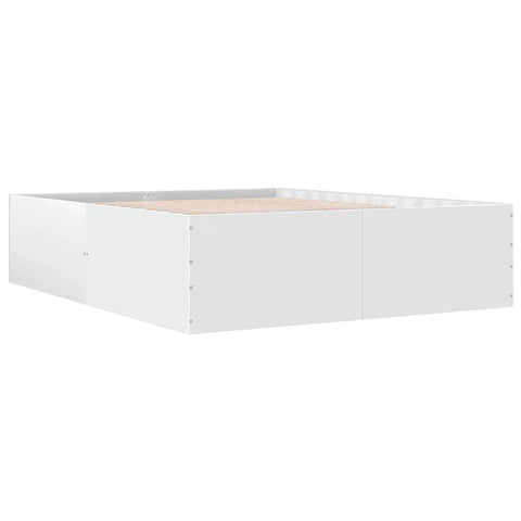 vidaXL Bed Frame without Mattress White 160x200 cm