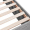 vidaXL Bed Frame without Mattress Grey Sonoma 160x200 cm