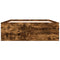 vidaXL Bed Frame without Mattress Smoked Oak 140x200 cm