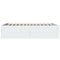 vidaXL Bed Frame without Mattress White 135x190 cm Double