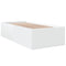 vidaXL Bed Frame without Mattress White 90x190 cm Single