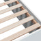 vidaXL Bed Frame without Mattress White 90x190 cm Single